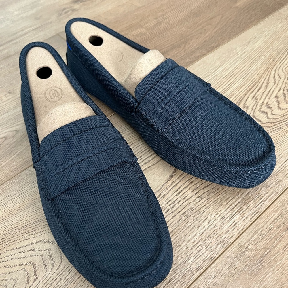 Rothy's Dark Blue Men's Slip-Ons